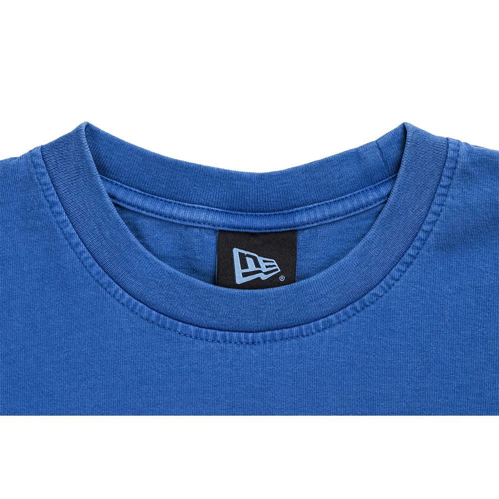 New Era เสื้อครอปรุ่น LOS ANGELES DODGERS OLD SCHOOL SPORT AP LIGHT ROYAL WOMEN CROP TEE
