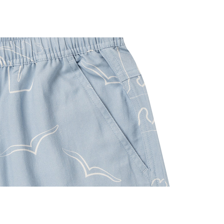 New Era กางเกงขาสั้น NEW ERA RESORT SOFT BLUE WOVEN SHORTS