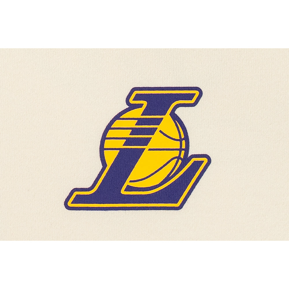 เสื้อยืดแขนสั้น New Era รุ่น Los Angeles Lakers League Mix Game Day Chrome White Short Sleeve T-Shirt