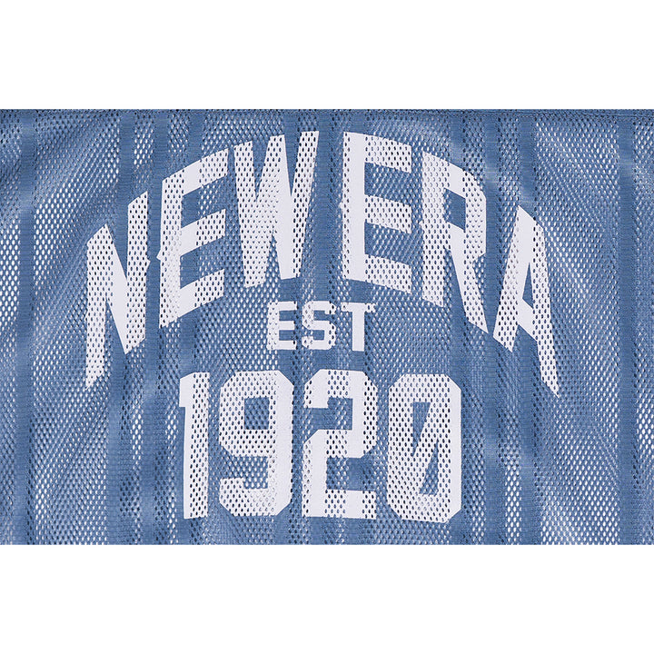 New Era เสื้อครอปรุ่น New Era Street Archived Oceanside Blue Women Crop American Football Jersey