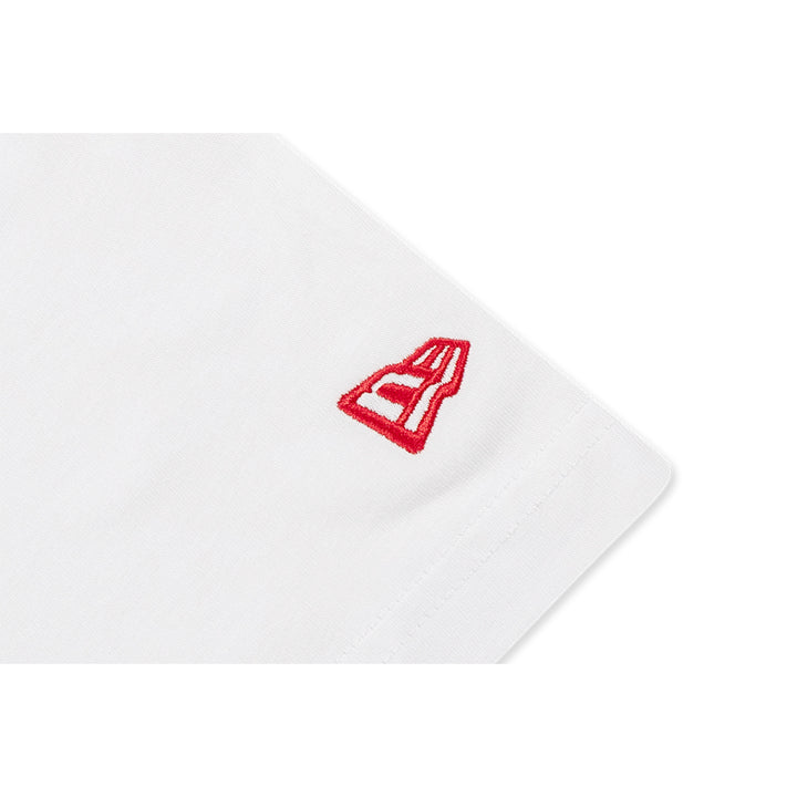 New Era เสื้อยืดแขนสั้นรุ่น LOS ANGELES DODGERS ESSENTIAL WHITE SHORT SLEEVE TEE