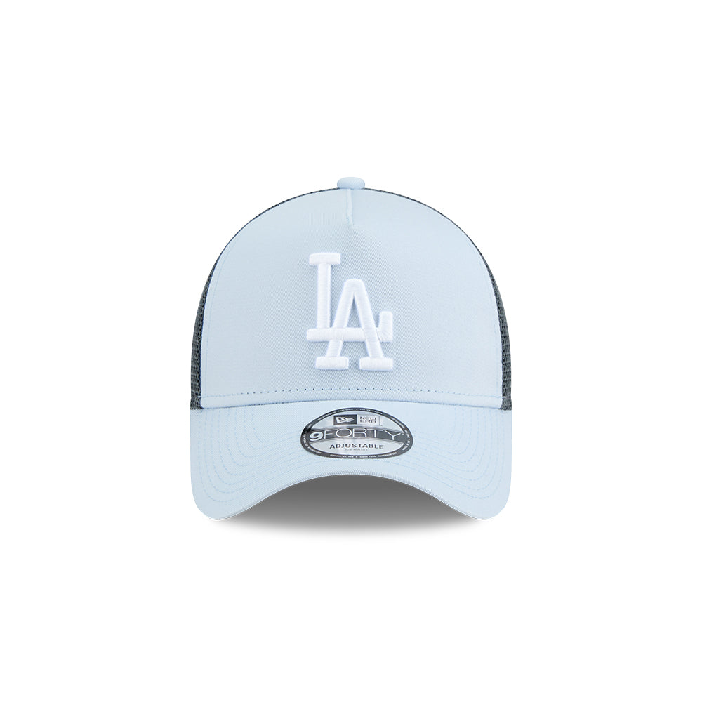 หมวกแก๊ป New Era รุ่น Los Angeles Dodgers Color Era Soft Blue 9Forty Af Trucker Cap