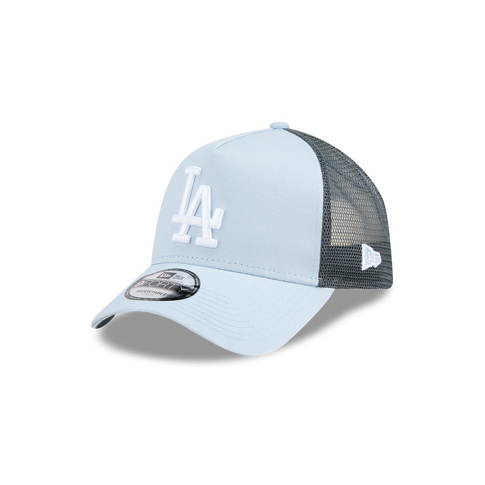 หมวกแก๊ป New Era รุ่น Los Angeles Dodgers Color Era Soft Blue 9Forty Af Trucker Cap