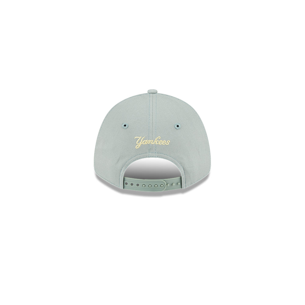 New Era หมวกรุ่น NEW YORK YANKEES COLOR ERA EVEREST GREEN KIDS 9FORTY CAP