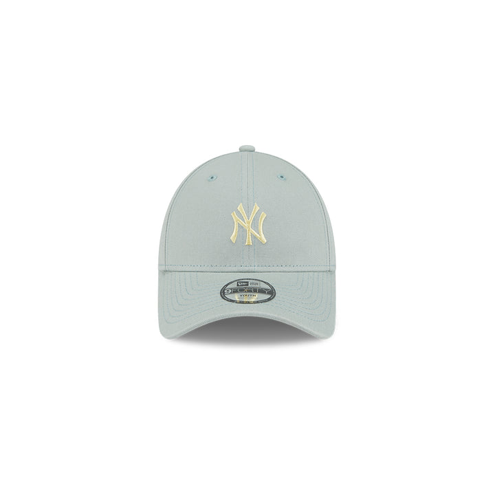 New Era หมวกรุ่น NEW YORK YANKEES COLOR ERA EVEREST GREEN KIDS 9FORTY CAP