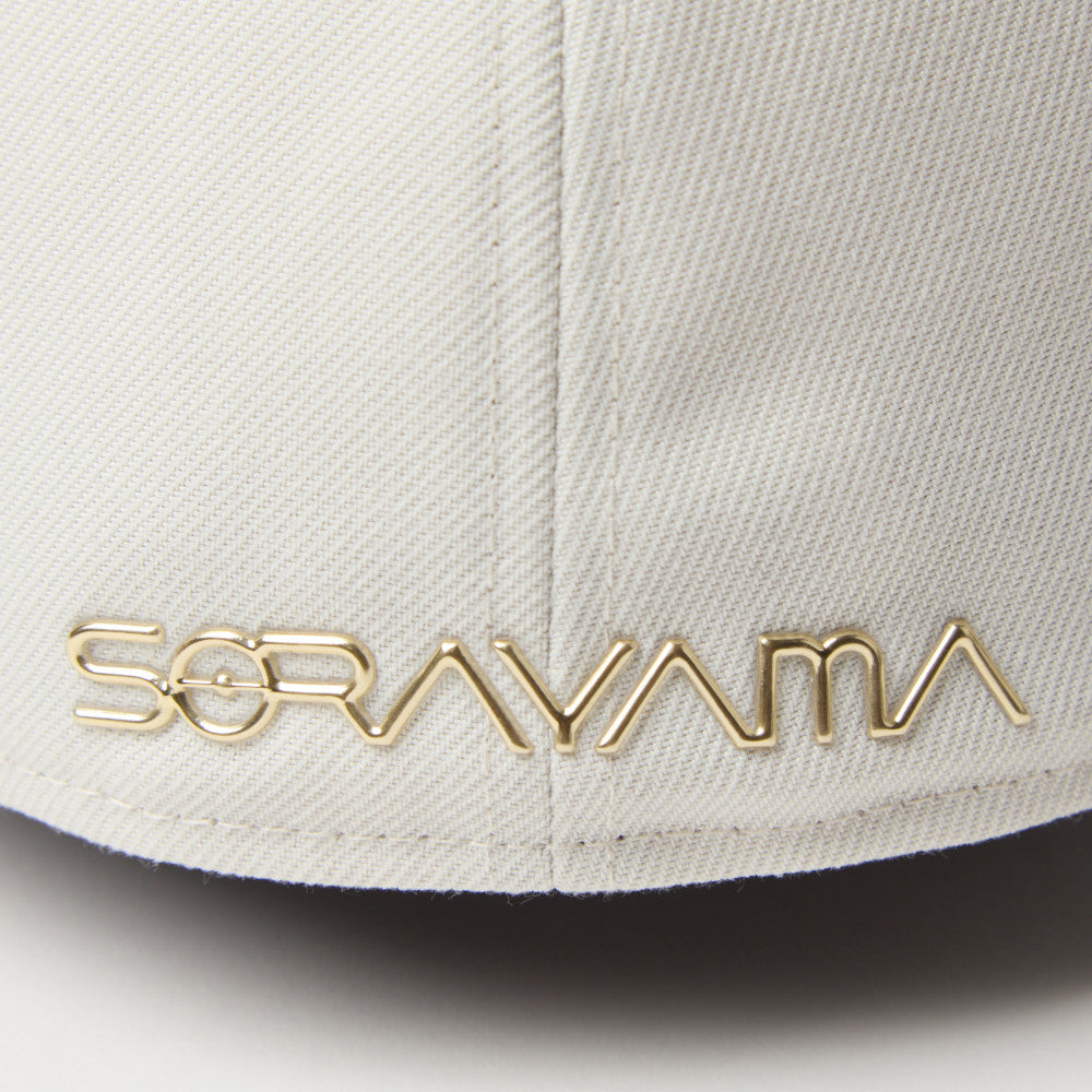 New Era หมวกรุ่น New Era X Hajime Sorayama TPU Logo Sandy Linen White 59Fifty Cap
