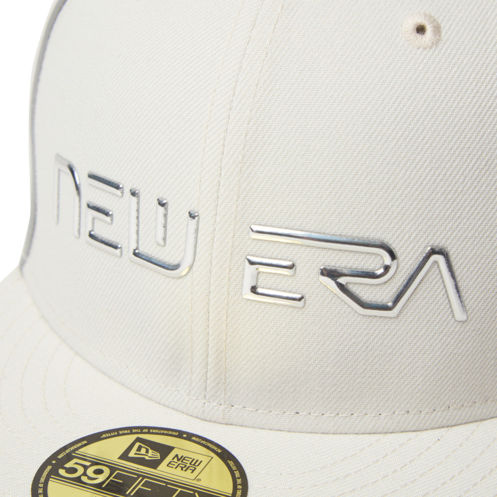New Era หมวกรุ่น New Era X Hajime Sorayama TPU Logo Sandy Linen White 59Fifty Cap