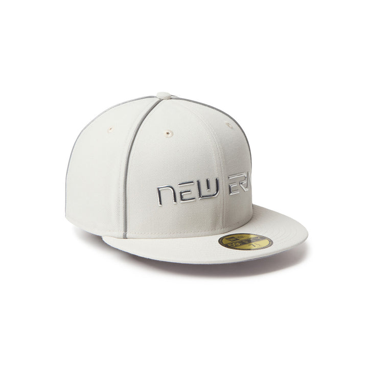 New Era หมวกรุ่น New Era X Hajime Sorayama TPU Logo Sandy Linen White 59Fifty Cap