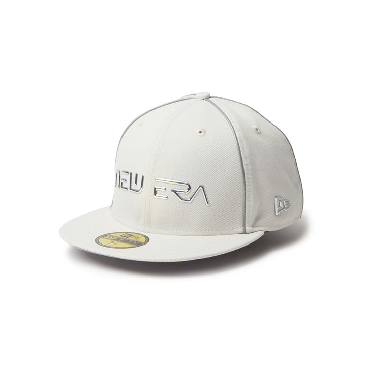 New Era หมวกรุ่น New Era X Hajime Sorayama TPU Logo Sandy Linen White 59Fifty Cap