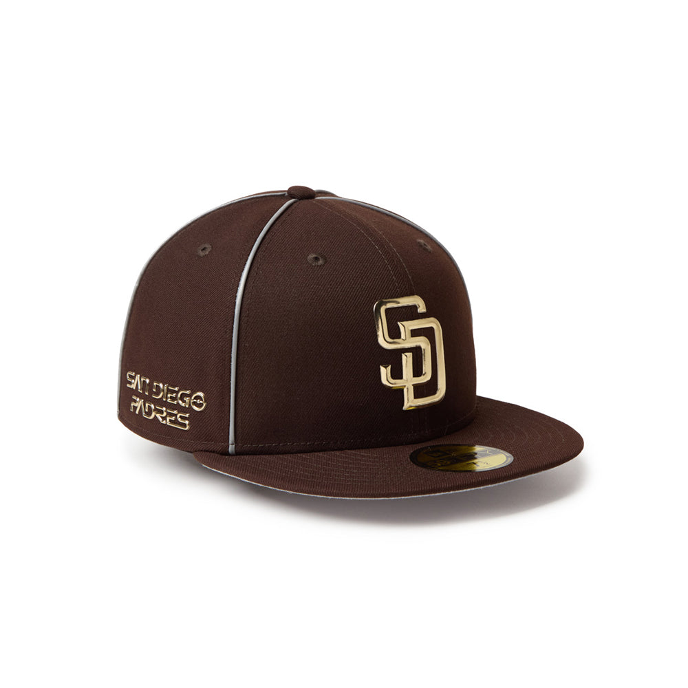 New Era หมวกรุ่น New Era X Hajime Sorayama San Diego Padres TPU Logo Burntwood 59Fifty Cap