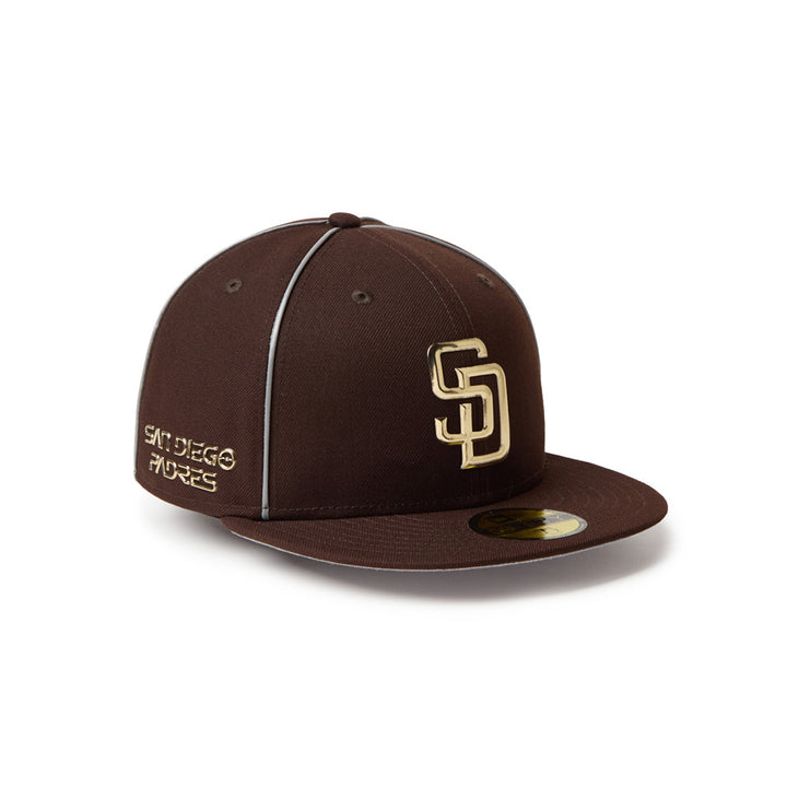 New Era หมวกรุ่น New Era X Hajime Sorayama San Diego Padres TPU Logo Burntwood 59Fifty Cap