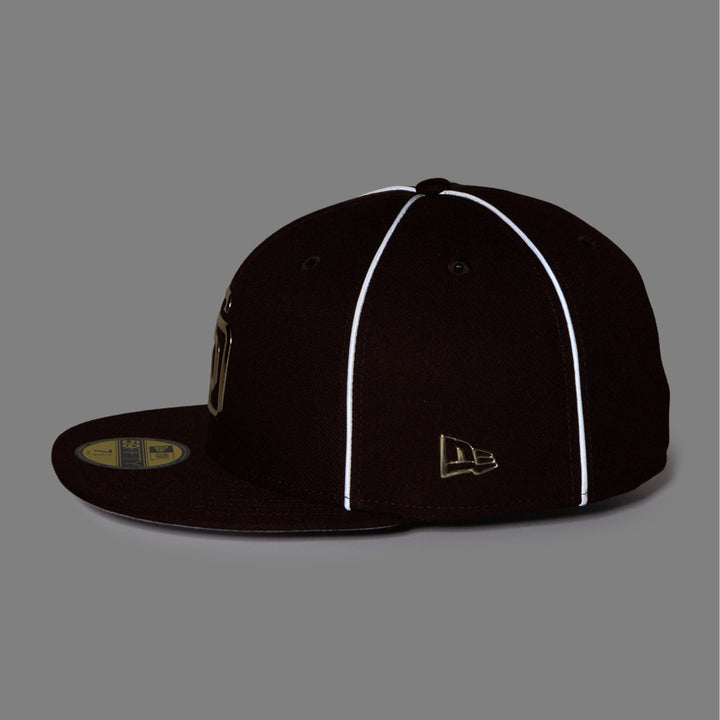 New Era หมวกรุ่น New Era X Hajime Sorayama San Diego Padres TPU Logo Burntwood 59Fifty Cap