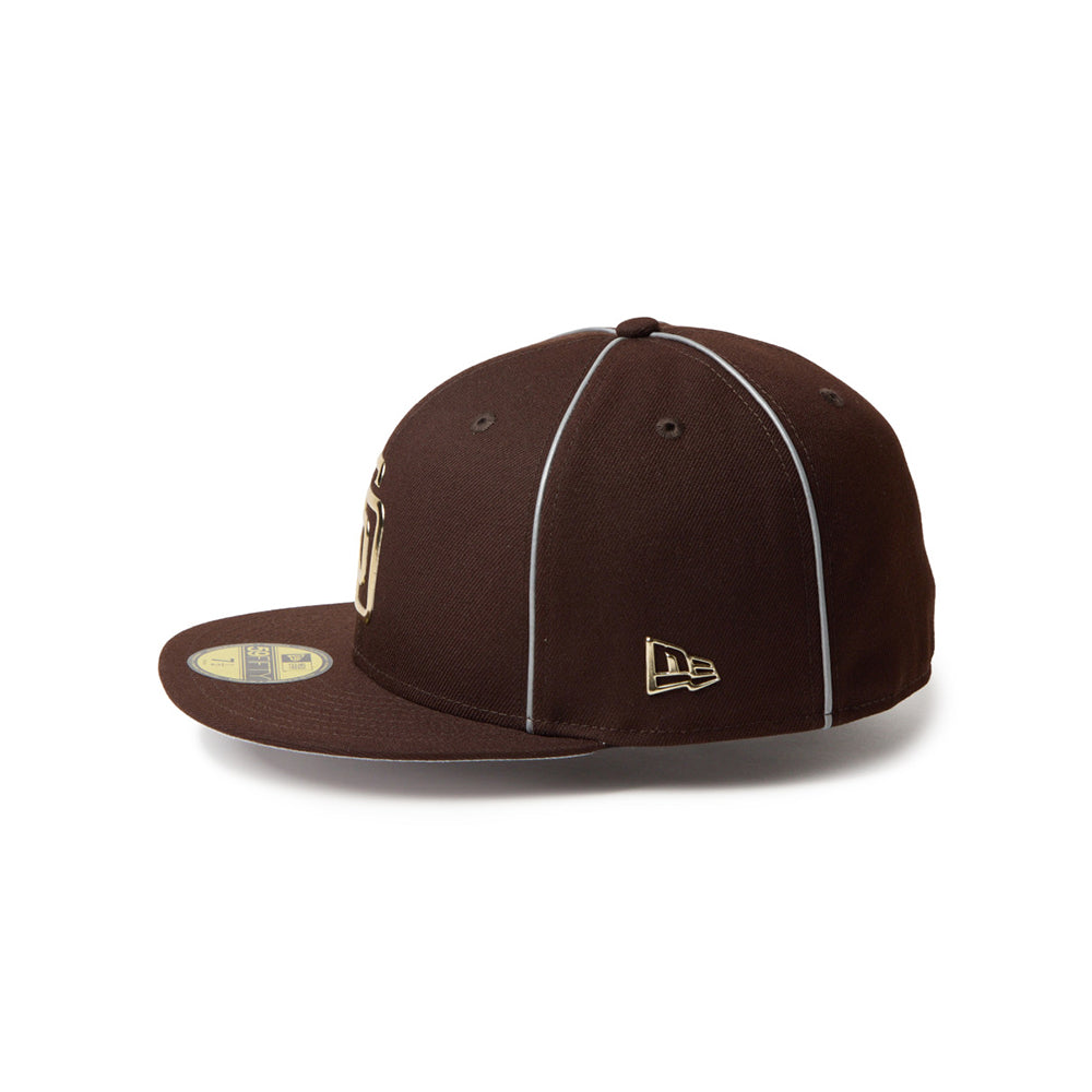 New Era หมวกรุ่น New Era X Hajime Sorayama San Diego Padres TPU Logo Burntwood 59Fifty Cap