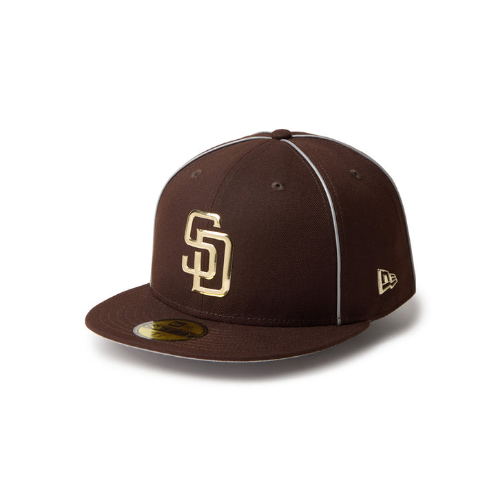 New Era หมวกรุ่น New Era X Hajime Sorayama San Diego Padres TPU Logo Burntwood 59Fifty Cap