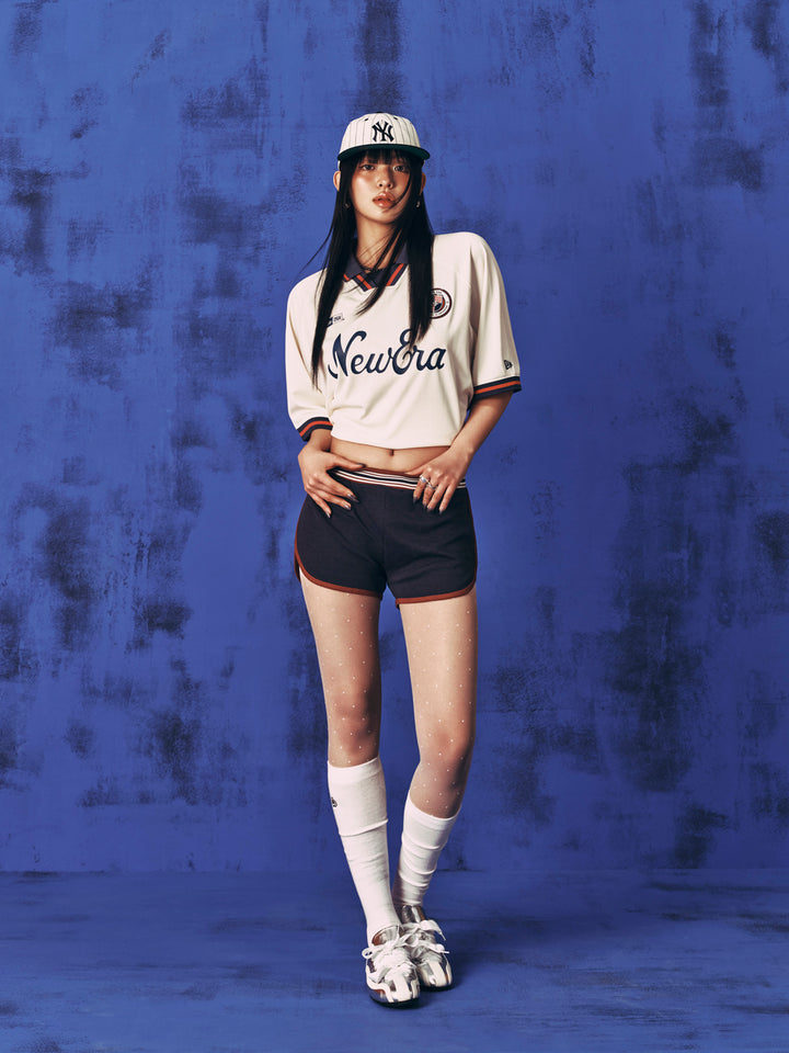 New Era เสื้อยืดแขนสั้นรุ่น New Era Korea Football Jersey Ivory Jersey