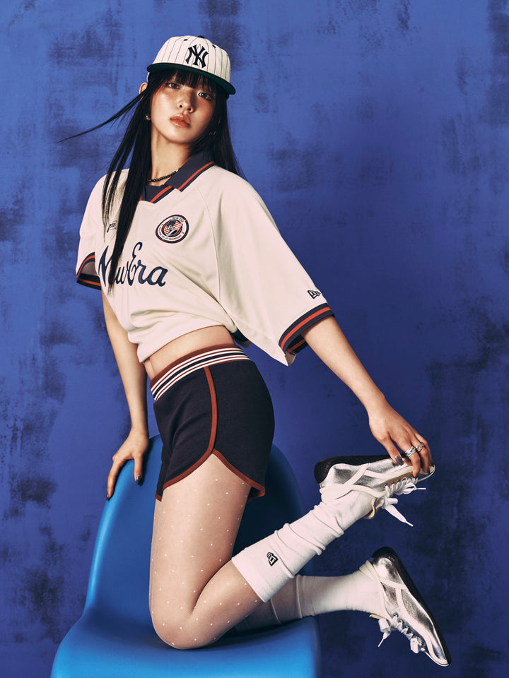 New Era เสื้อยืดแขนสั้นรุ่น New Era Korea Football Jersey Ivory Jersey