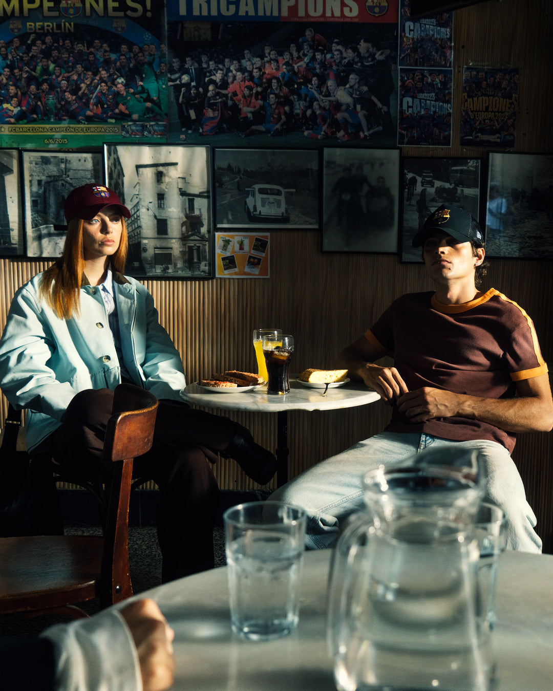 New Era หมวกรุ่น Fc Barcelona Black 9Forty A-Frame Trucker Cap