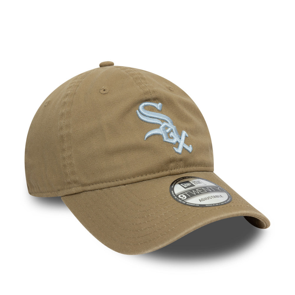 New Era หมวกรุ่น Chicago White Sox Neutral Washed British Khaki 9Twenty Cap