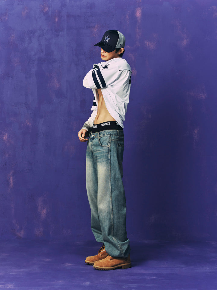 New Era เสื้อยืดแขนสั้นรุ่น Dallas Cowboys Korea Jersey White Jersey