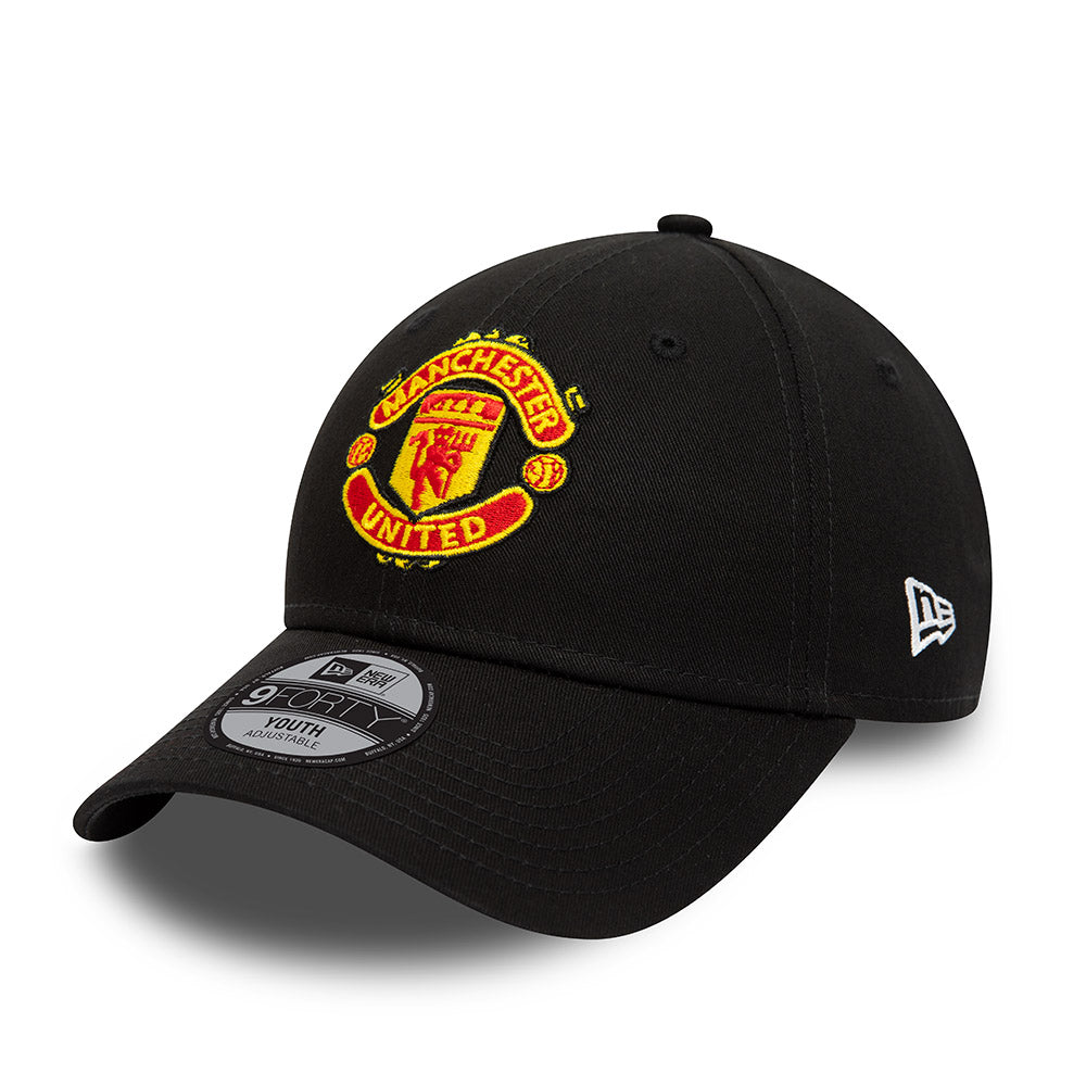 New Era หมวกรุ่น Manchester United EMEA Team Sport Kids Black 9Forty Cap