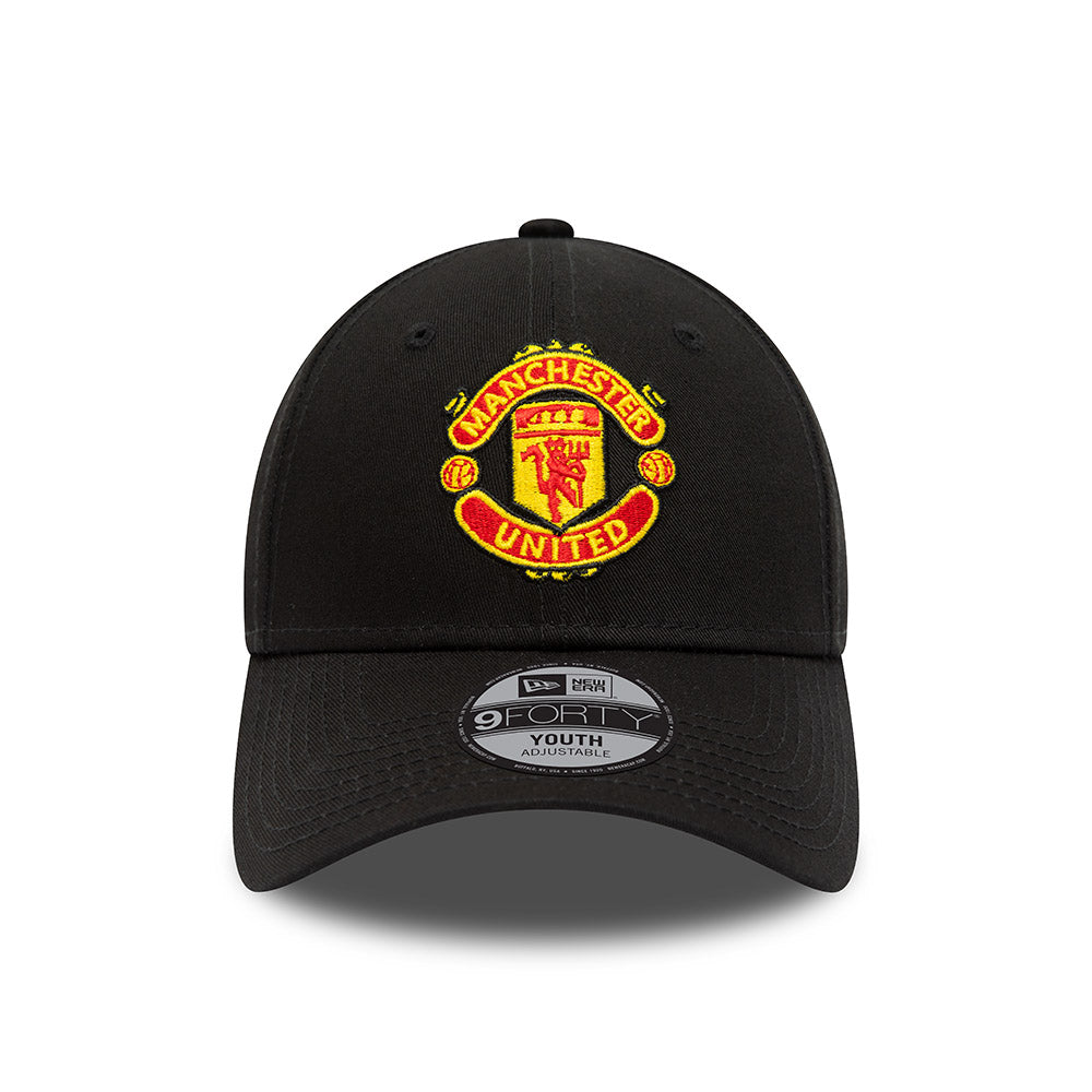 New Era หมวกรุ่น Manchester United EMEA Team Sport Kids Black 9Forty Cap