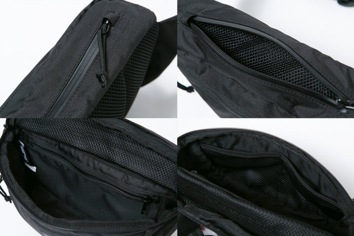 New Era กระเป๋า EXPLORER WAIST BAG BLACK