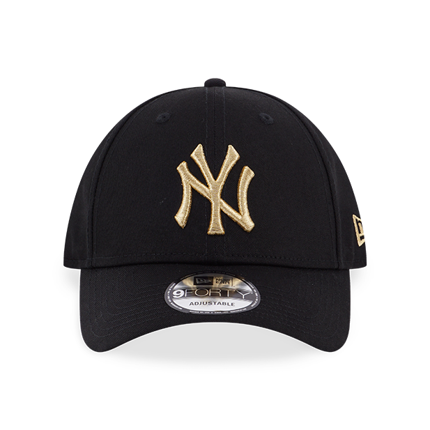 New Era หมวกรุ่น New York Yankees Black 9FORTY Cap