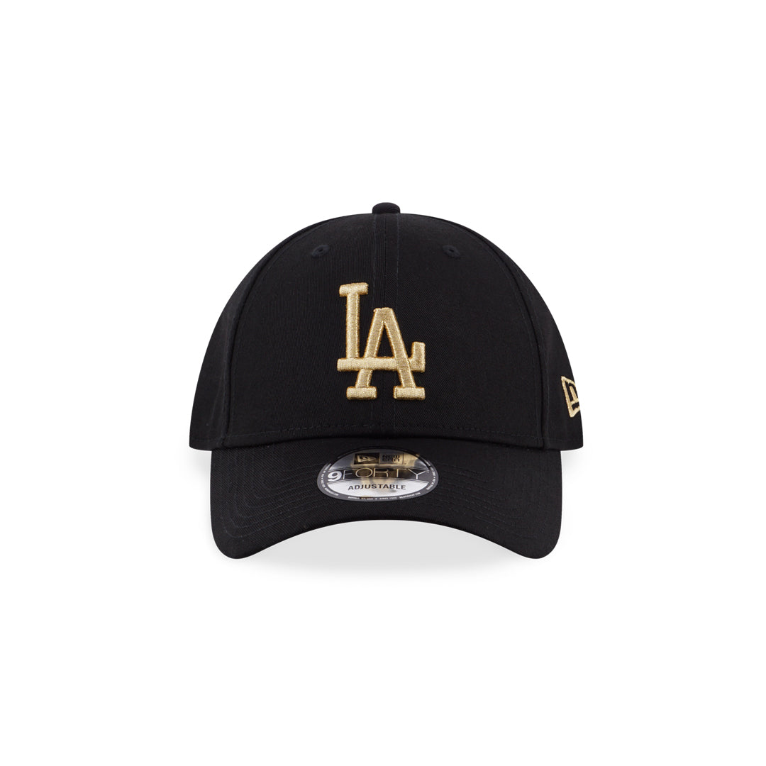 New Era หมวกรุ่น Los Angeles Dodgers Mlb Basic Black 9Forty Cap