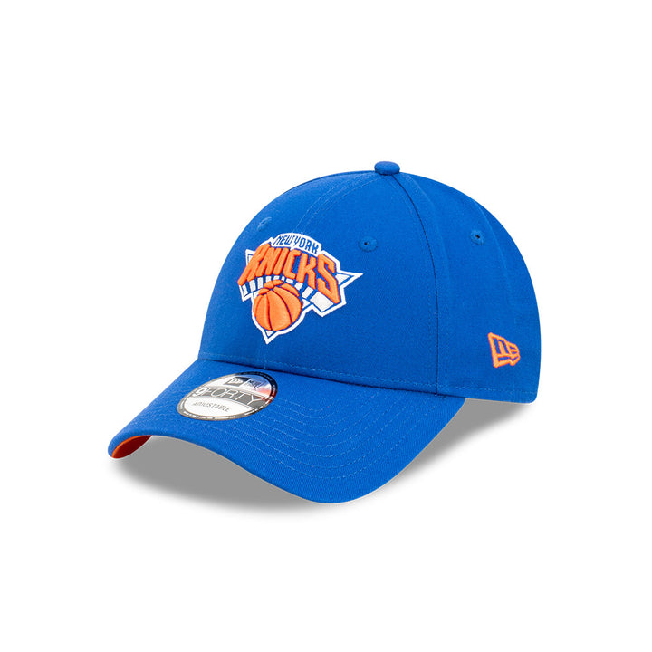 New Era หมวกรุ่น NEW YORK KNICKS NBA SIDEBALL MAJESTIC BLUE 9FORTY CAP