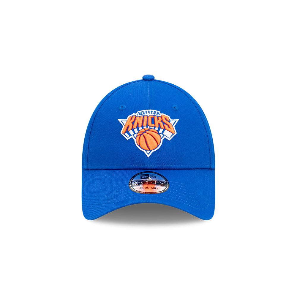 New Era หมวกรุ่น NEW YORK KNICKS NBA SIDEBALL MAJESTIC BLUE 9FORTY CAP