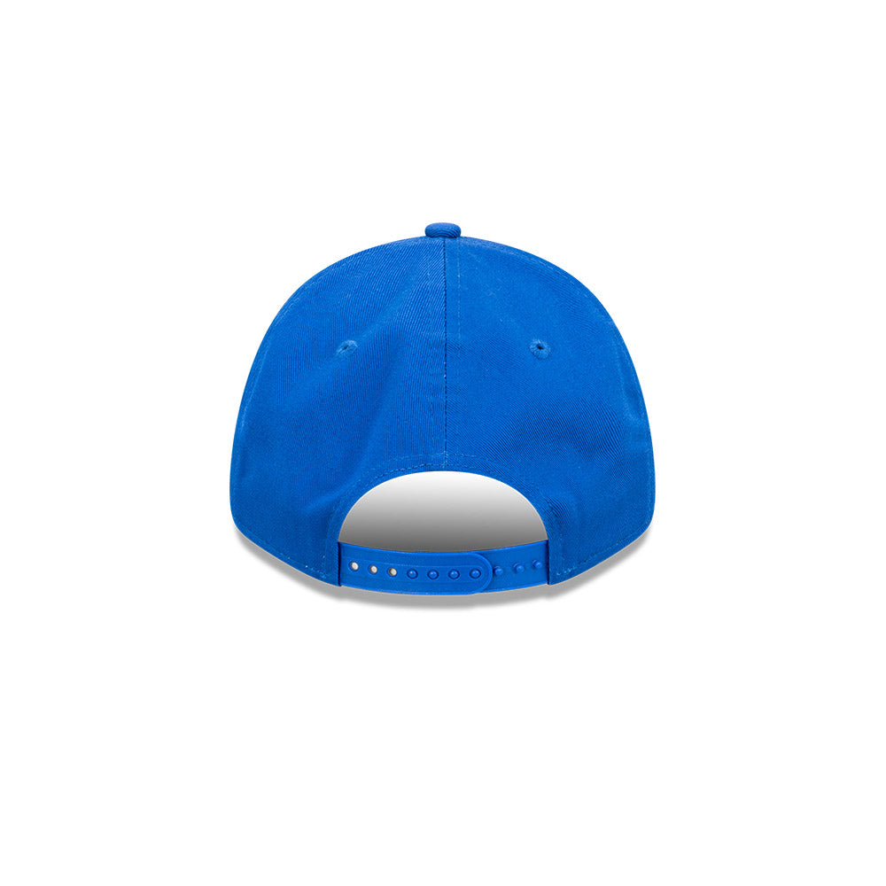 New Era หมวกรุ่น NEW YORK KNICKS NBA SIDEBALL MAJESTIC BLUE 9FORTY CAP