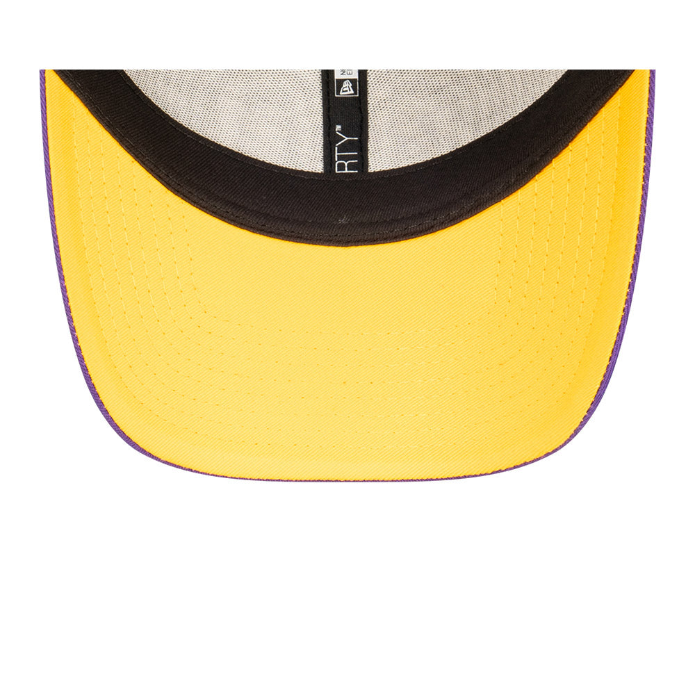 New Era หมวกรุ่น LOS ANGELES LAKERS NBA SIDEBALL TRUE PURPLE 9FORTY CAP