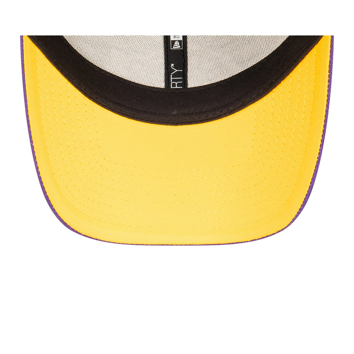 New Era หมวกรุ่น LOS ANGELES LAKERS NBA SIDEBALL TRUE PURPLE 9FORTY CAP