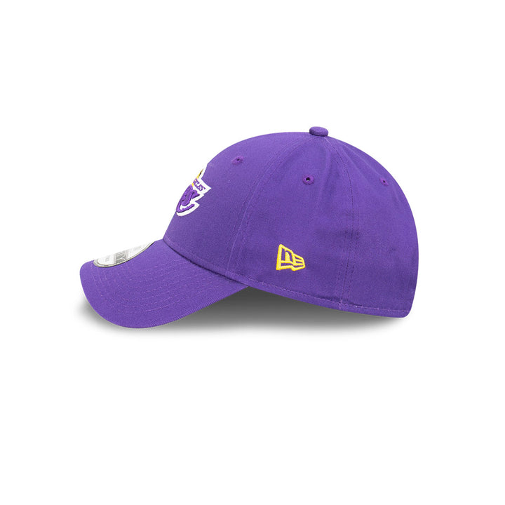 New Era หมวกรุ่น LOS ANGELES LAKERS NBA SIDEBALL TRUE PURPLE 9FORTY CAP