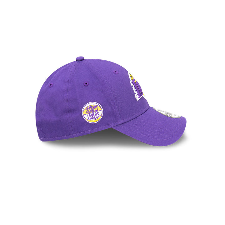 New Era หมวกรุ่น LOS ANGELES LAKERS NBA SIDEBALL TRUE PURPLE 9FORTY CAP