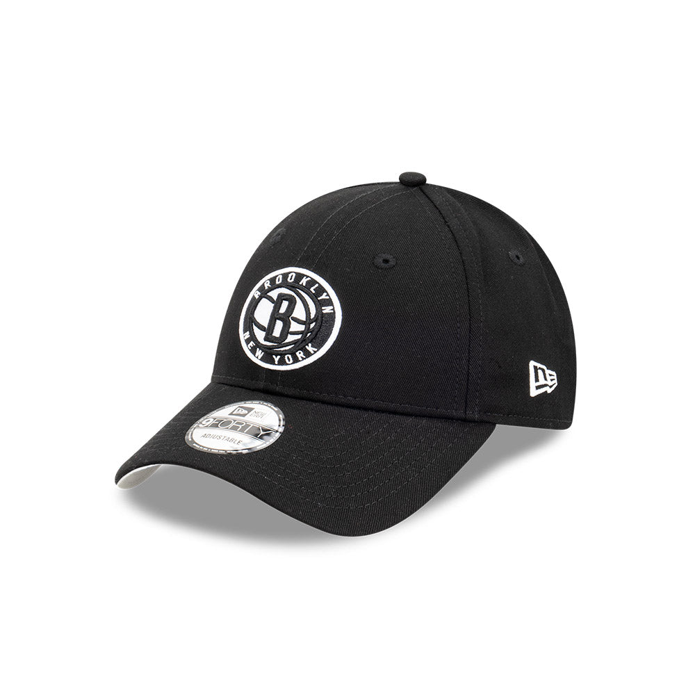 New Era หมวกรุ่น BROOKLYN NETS NBA SIDEBALL BLACK 9FORTY CAP