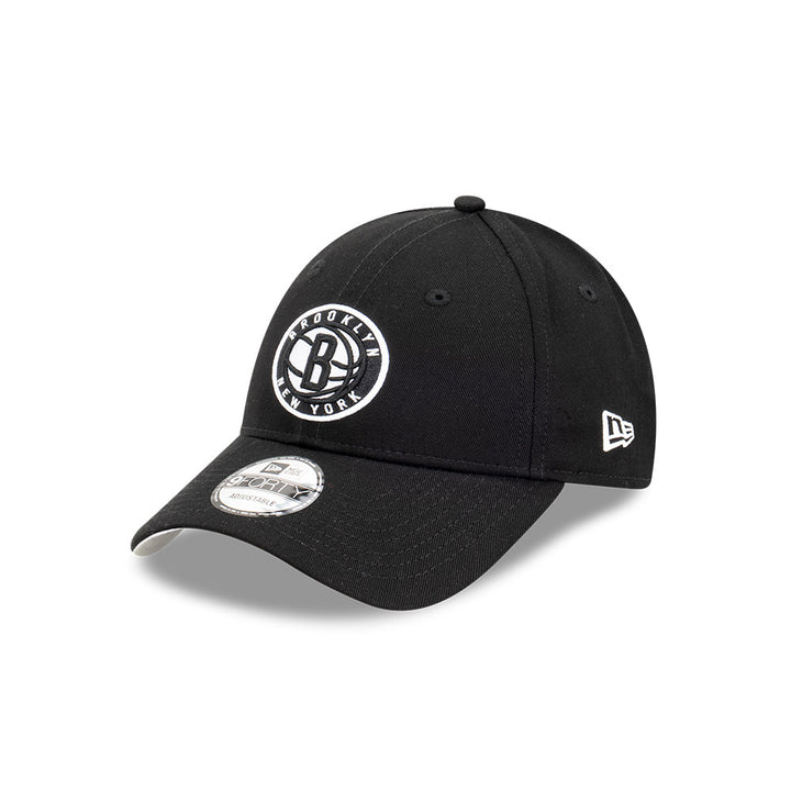 New Era หมวกรุ่น BROOKLYN NETS NBA SIDEBALL BLACK 9FORTY CAP