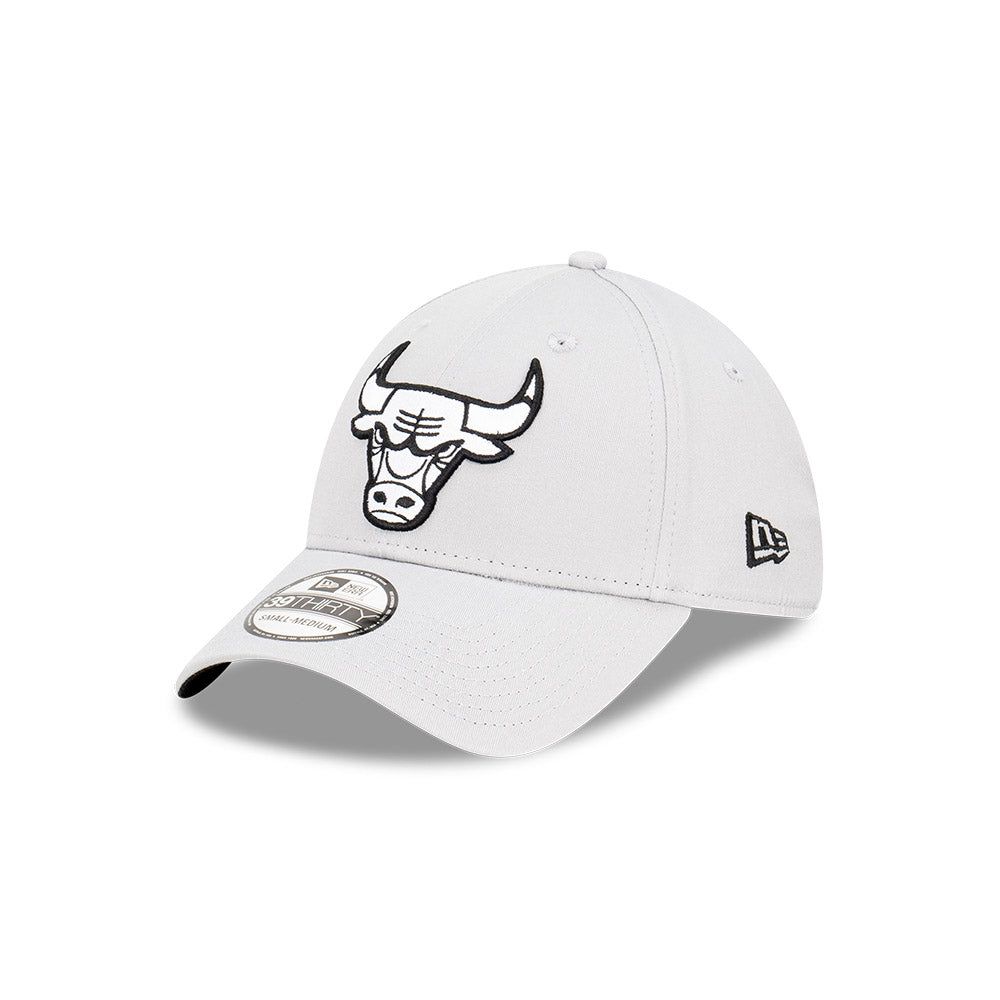 หมวกแก๊ป New Era รุ่น Chicago Bulls Storm Gray 39Thirty Cap