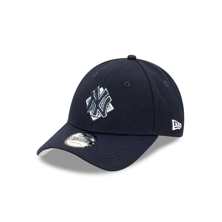 New Era หมวกรุ่น NEW YORK YANKEES DIAMOND NAVY 9FORTY CAP