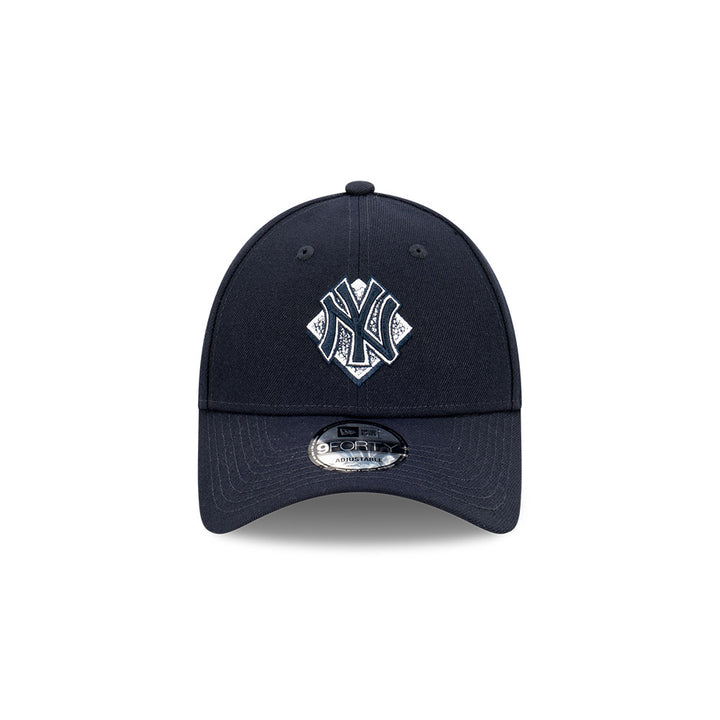 New Era หมวกรุ่น NEW YORK YANKEES DIAMOND NAVY 9FORTY CAP