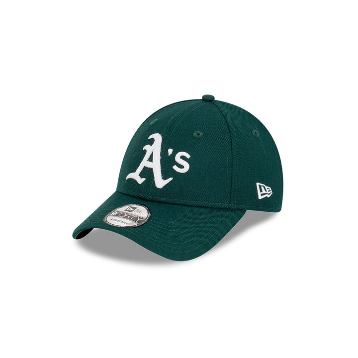 New Era หมวกรุ่น Oakland Athletics Premium Felt Dark Green 9Forty Cap