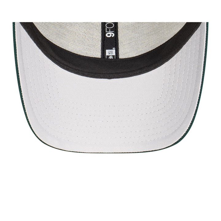 New Era หมวกรุ่น Oakland Athletics Premium Felt Dark Green 9Forty Cap