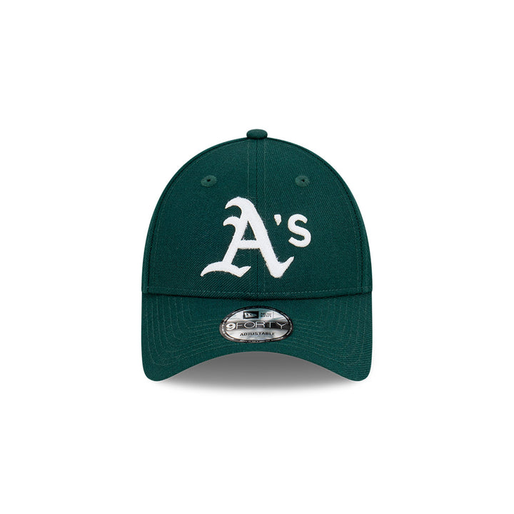 New Era หมวกรุ่น Oakland Athletics Premium Felt Dark Green 9Forty Cap