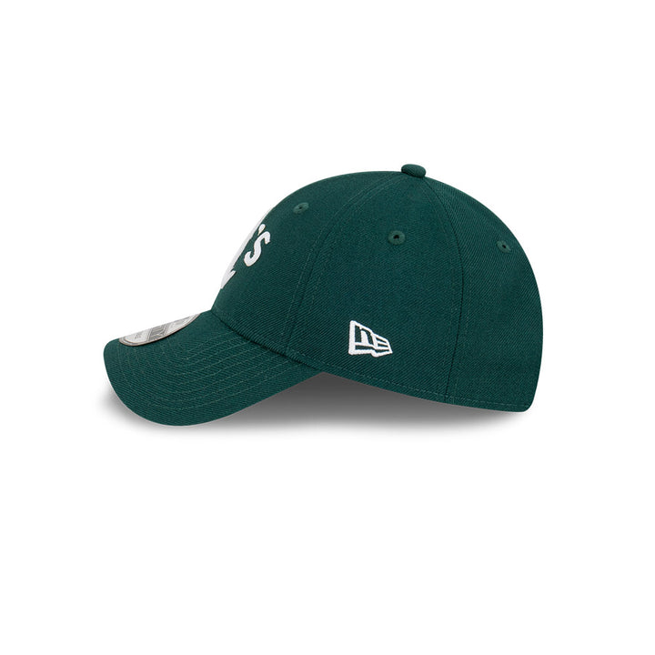New Era หมวกรุ่น Oakland Athletics Premium Felt Dark Green 9Forty Cap