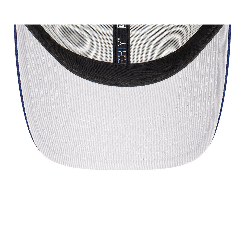 New Era หมวกรุ่น Los Angeles Dodgers Premium Felt Dark Royal 9Forty Cap