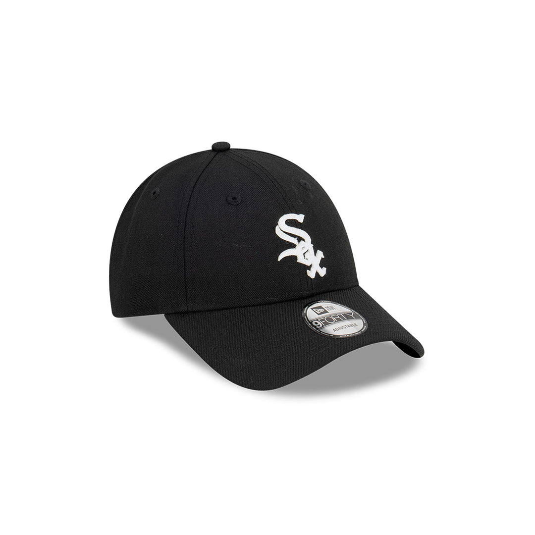 New Era หมวกรุ่น Chicago White Sox Premium Felt Black 9Forty Cap