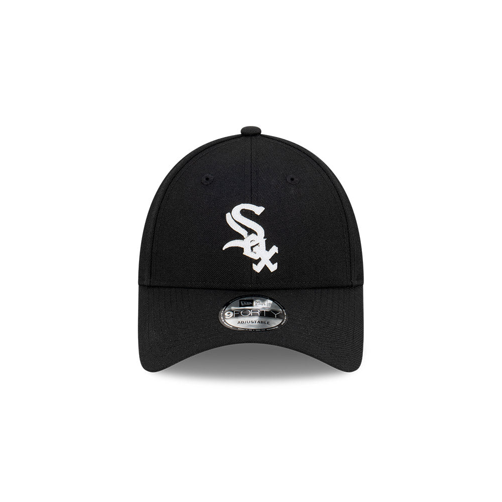 New Era หมวกรุ่น Chicago White Sox Premium Felt Black 9Forty Cap