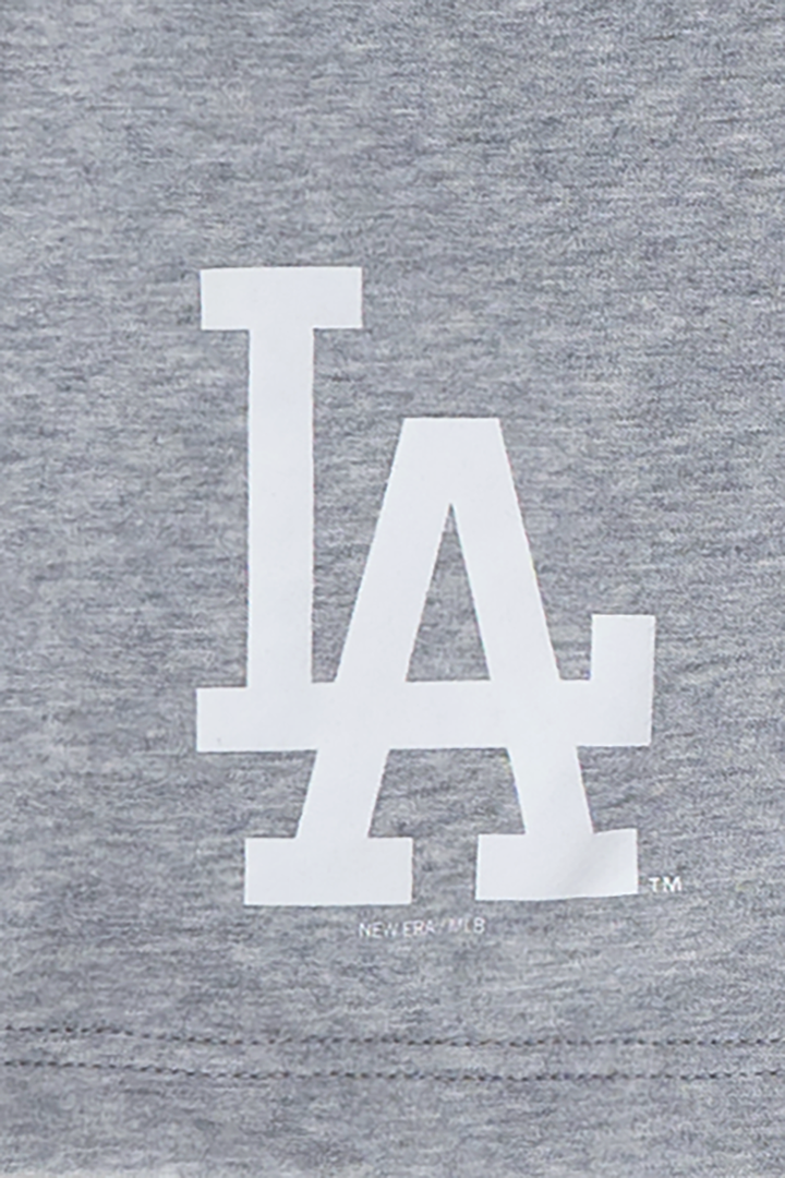 NEW ERA กางเกง รุ่น LOS ANGELES DODGERS AP MLB SHORTS ESSENTIAL HEATHER GRAY KNIT SHORTS