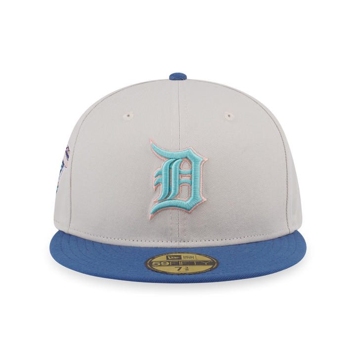 New Era หมวกรุ่น Detroit Tigers 59Fifty Pack - Ocean Drive Ivory 59Fifty Cap