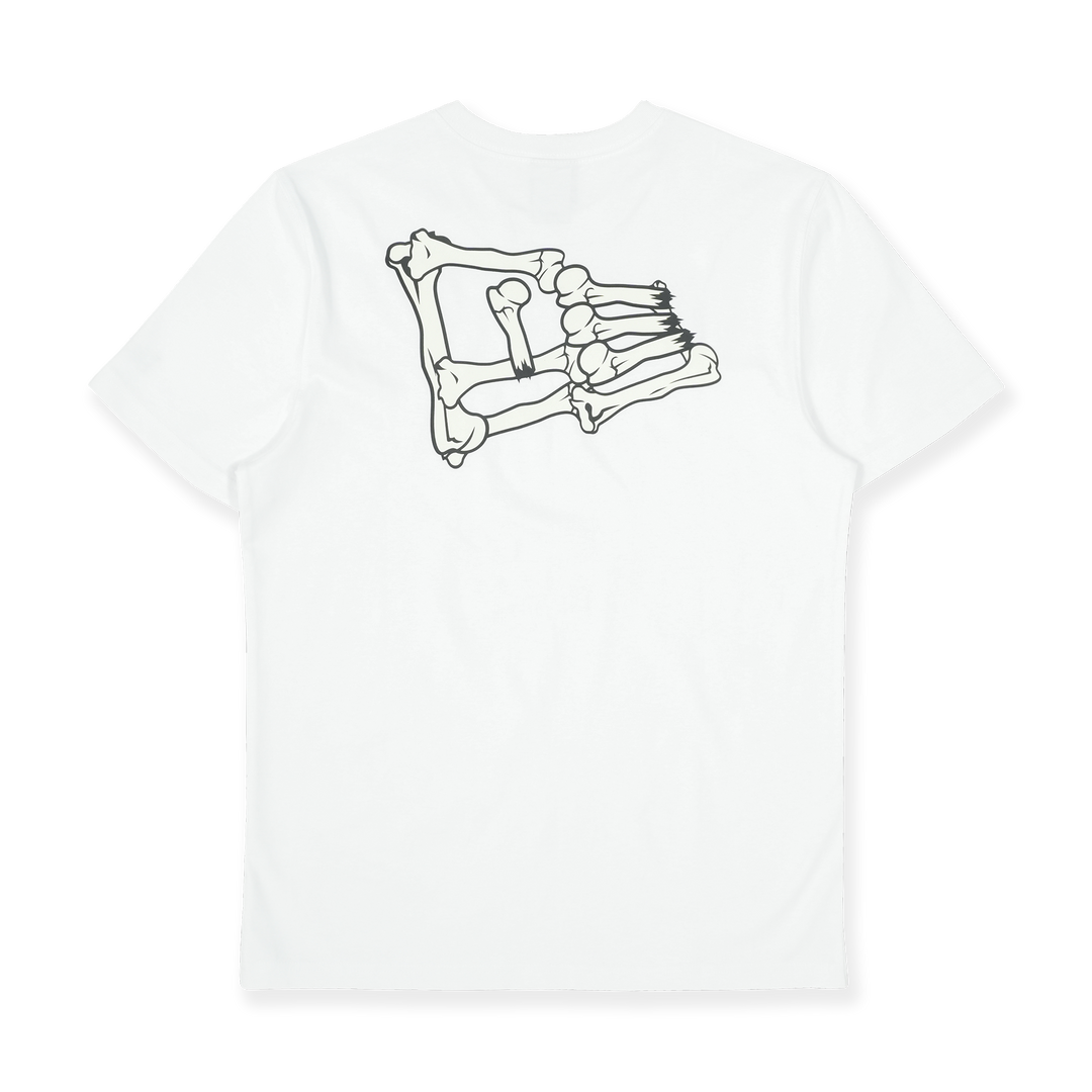 NEW ERA BROKEN WORLD-BONES WHITE SHORT SLEEVES T-SHIRT